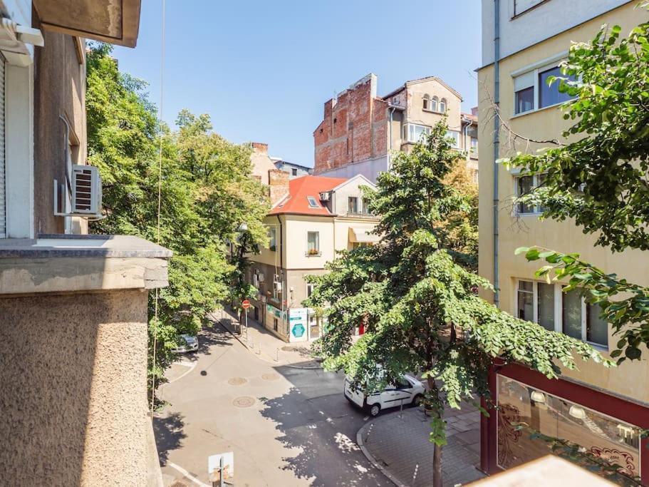 Cozy 1 Bdrm, Top Center, Solunska Near Vitoshka Street Sofia Exteriör bild